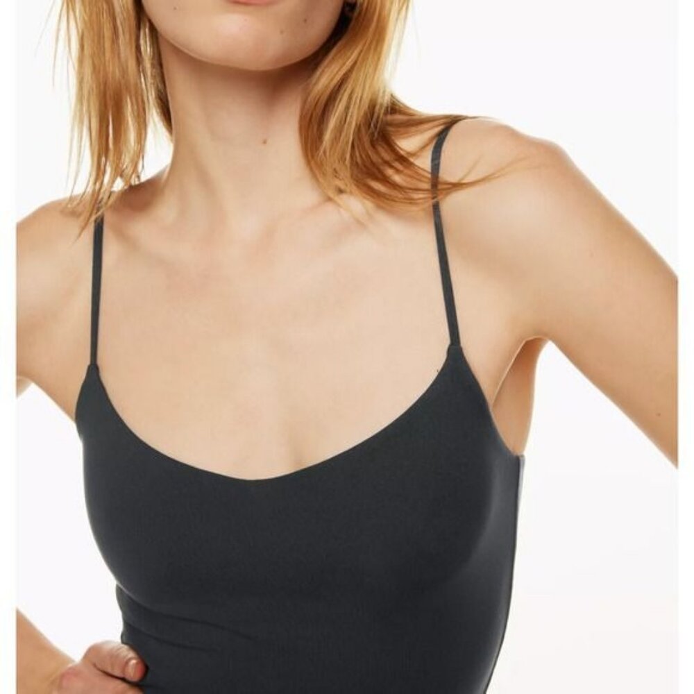 NEW Aritzia Babaton Black Contour Cami Mini Dress S - Picture 4 of 4